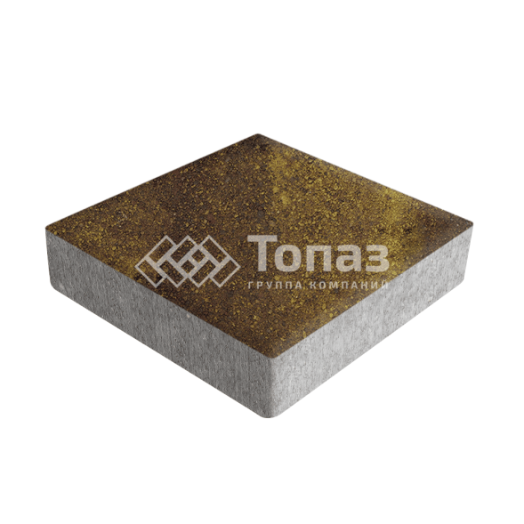 Тротуарная плитка Квадрат 200х200х40, осень