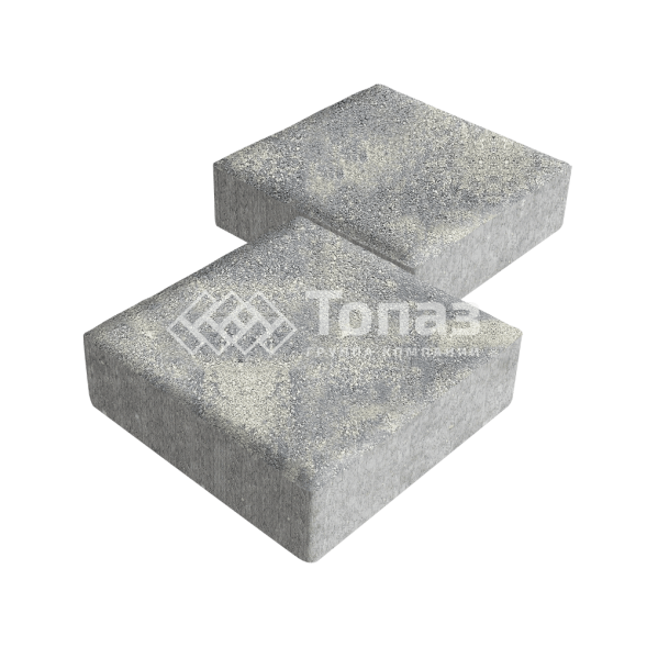 Тротуарная плитка Квадрат 200х200х60, аква