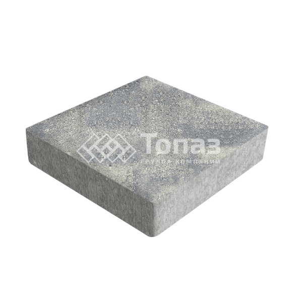 Тротуарная плитка Квадрат 200х200х60, аква