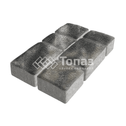 Тротуарная плитка Старый город, стоун на камне, 6 см