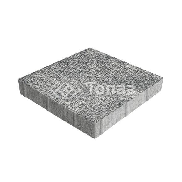 Тротуарная плитка Квадрат 500х500х70, аква с мраморной крошкой