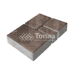 Тротуарная плитка Мюнхен, яшма с гранитной крошкой, 6 см