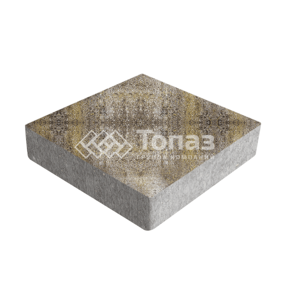 Тротуарная плитка Квадрат 200х200х40, степь