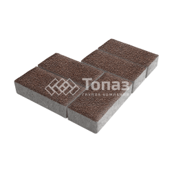 Тротуарная плитка 200х100х60, барселона на камне