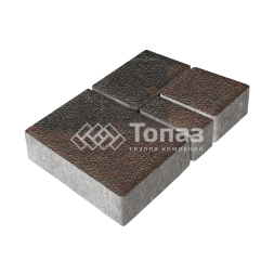 Тротуарная плитка Мюнхен, конго на камне, 4 см