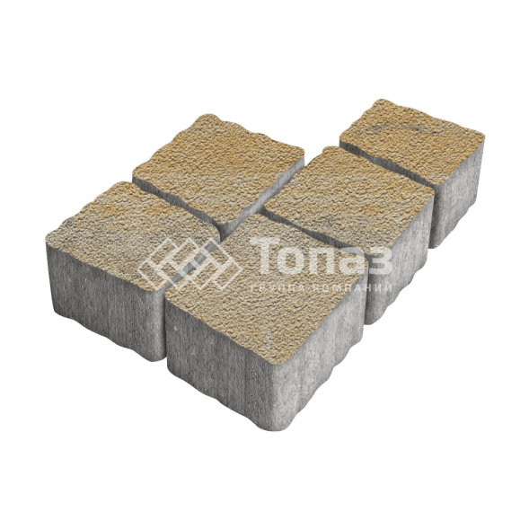 Тротуарная плитка Антик, особая серия на камне, 4 см