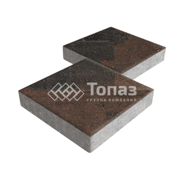 Тротуарная плитка Квадрат 500х500х70, конго