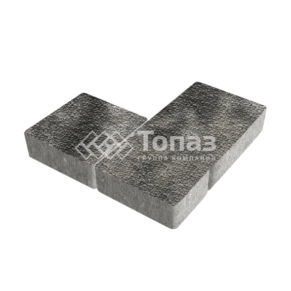 Тротуарная плитка Новый город, стоун с мраморной крошкой, 4 см