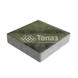 Тротуарная плитка Квадрат 200х200х40, янтарь