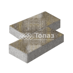 Тротуарная плитка 600х300х60, степь на камне