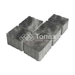 Тротуарная плитка Антик, стоун с гранитной крошкой, 4 см