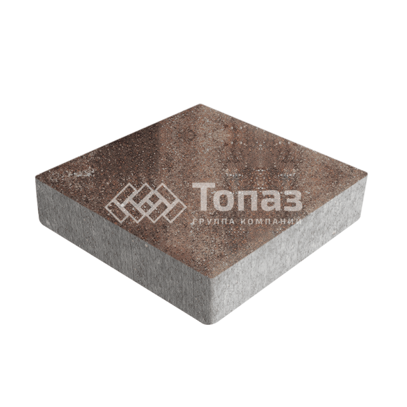 Тротуарная плитка Квадрат 200х200х40, яшма