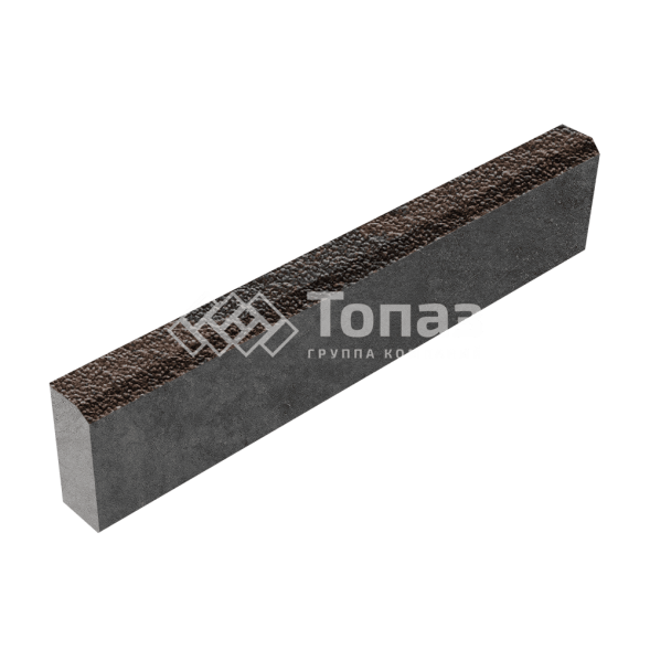 Камень бортовой БР 100.20.8, конго с мраморной крошкой