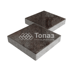 Тротуарная плитка Квадрат 500х500х70, мокко