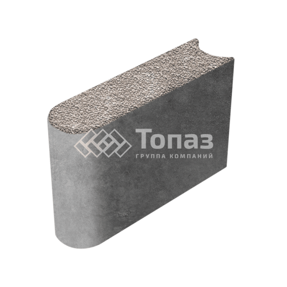 Камень бортовой БРШ 50.20.8, сахара с мраморной крошкой