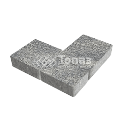 Тротуарная плитка Новый город, аква с мраморной крошкой, 4 см