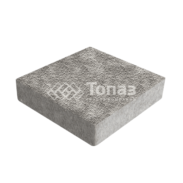 Тротуарная плитка Квадрат 200х200х60, неаполь с мраморной крошкой 