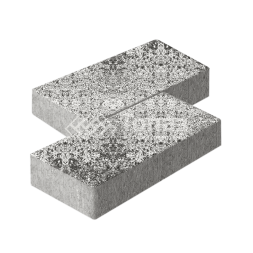 Тротуарная плитка 600х300х60, аляска белая