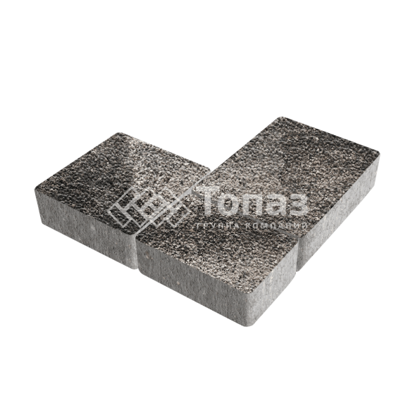 Тротуарная плитка Новый город, агат коричневый с гранитной крошкой, 8 см