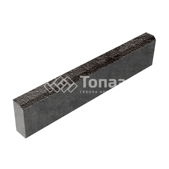 Камень бортовой БР 100.20.8, мокко с мраморной крошкой