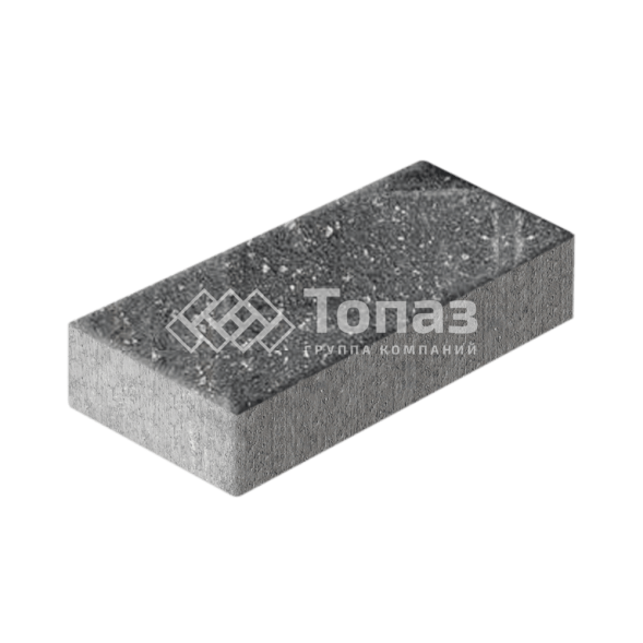 Тротуарная плитка 600х300х60, аляска черная