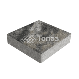 Тротуарная плитка Квадрат 200х200х60, стоун на камне