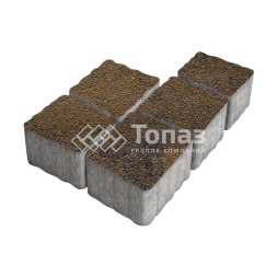 Тротуарная плитка Антик, арабская ночь на камне, 4 см