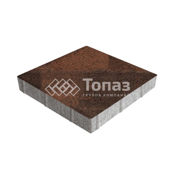 Тротуарная плитка Квадрат 500х500х70, сорренто