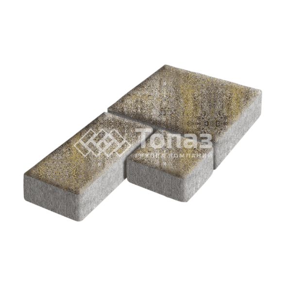 Тротуарная плитка Рубико, степь, 6 см