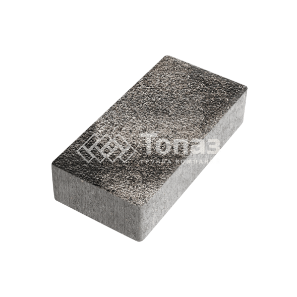 Тротуарная плитка 200х100х40, агат коричневый с гранитной крошкой