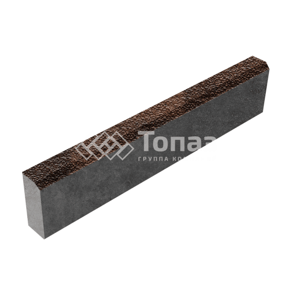 Камень бортовой БР 100.20.8, сорренто с мраморной крошкой