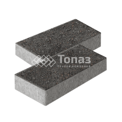 Тротуарная плитка 600х300х60, джафар черный