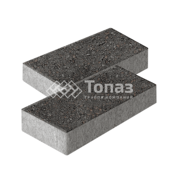 Тротуарная плитка 600х300х60, джафар черный