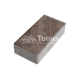 Тротуарная плитка 200х100х40, яшма с мраморной крошкой