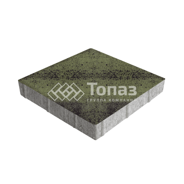 Тротуарная плитка Квадрат 500х500х70, янтарь