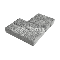 Тротуарная плитка 200х100х80, аква с мраморной крошкой