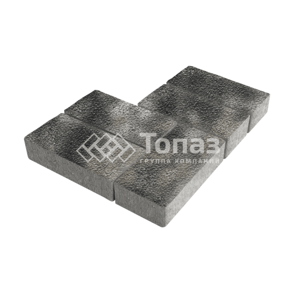 Тротуарная плитка 200х100х60, стоун на камне