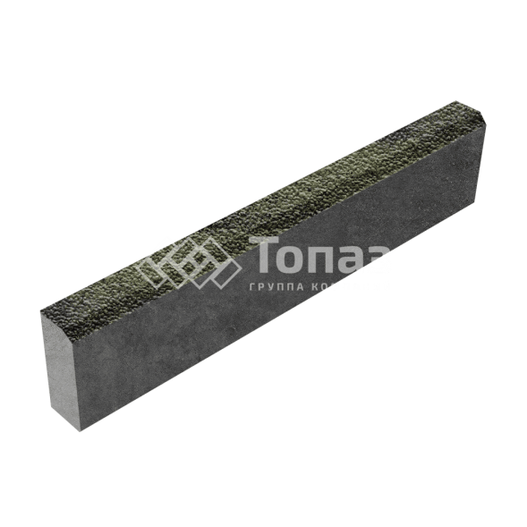 Камень бортовой БР 100.20.8, янтарь с мраморной крошкой