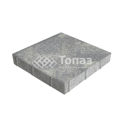 Тротуарная плитка Квадрат 500х500х70, аква на камне