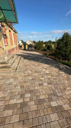 Тротуарная плитка Старый город, степь, 4 см