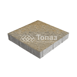 Тротуарная плитка Квадрат 500х500х70, особая серия с мраморной крошкой