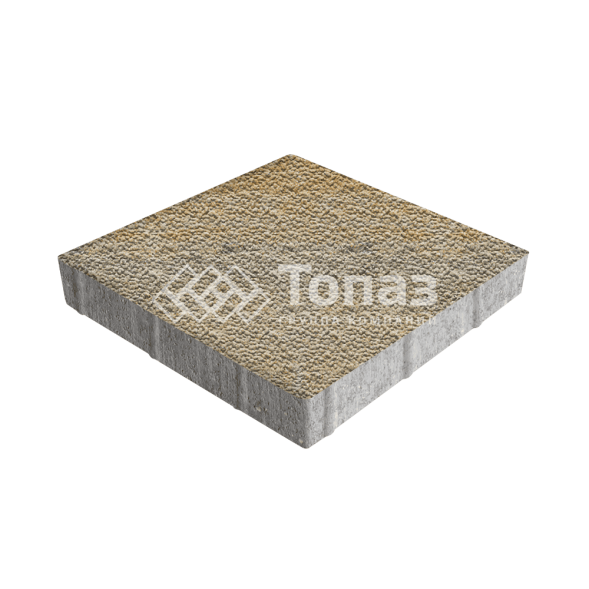 Тротуарная плитка Квадрат 500х500х70, особая серия с мраморной крошкой