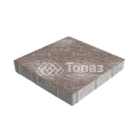 Тротуарная плитка Квадрат 500х500х70, авантюр с мраморной крошкой