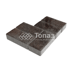 Тротуарная плитка 200х100х80, мокко