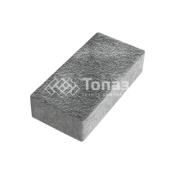 Тротуарная плитка 200х100х80, антрацит с мраморной крошкой