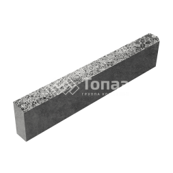 Камень бортовой БР 100.20.8, аляска белая на камне