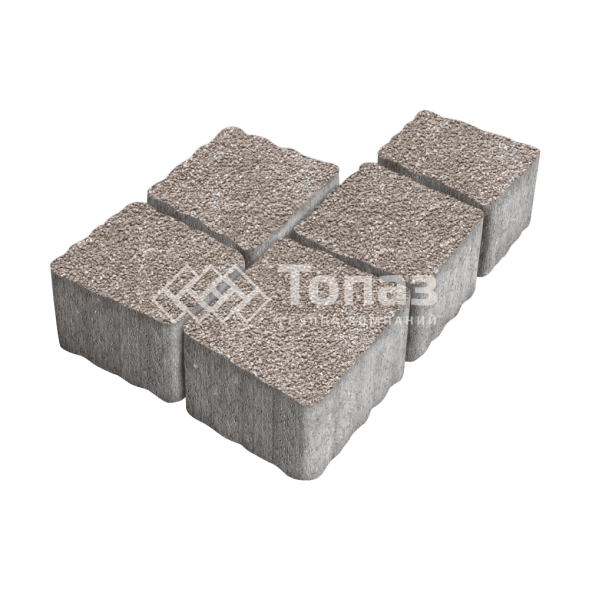 Тротуарная плитка Антик, сахара на камне, 4 см