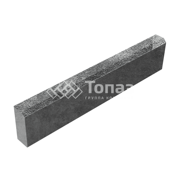 Камень бортовой БР 100.20.8, антрацит на камне