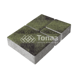 Тротуарная плитка Мюнхен, янтарь, 6 см