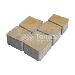 Тротуарная плитка Антик, особая серия, 4 см